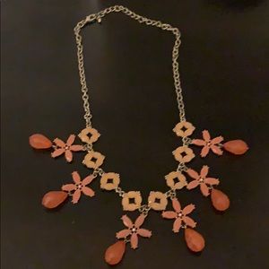 Costume jewelry statement necklace